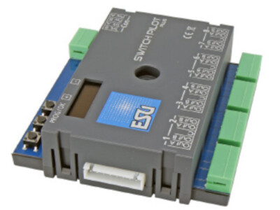 ESU 51831 - SwitchPilot 3 Plus 8-fach Magnetartikeldecoder DCC/MM OLED updatefäh