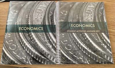 BJU Economics 3rd Edition Textbook & Student Activities Answer Key