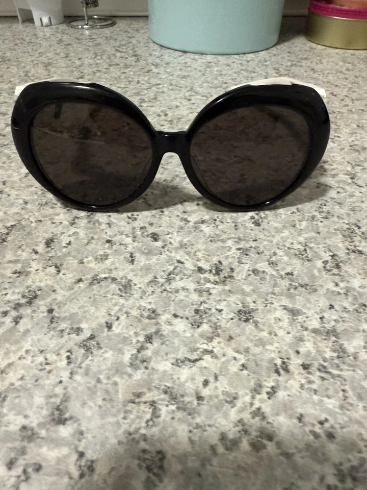 BALENCIAGA BB0024SA 002 Havana Tortoise/White 56 mm Sunglasses - MSRP $450 - Image 2 of 4