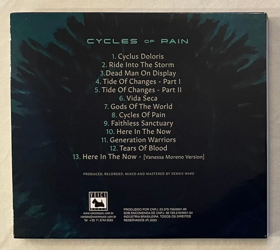 Angra – Cycles Of Pain (Includes Poster Signed by Entire Band) Rhapsody Of Fire - Image 3 of 4