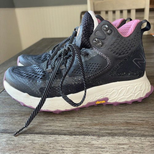 Zapatos New Balance Para Mujer Talla US 11 Fresh Foam x Hierro HT Medio Top Negro Púrpura - Imagen 10 de 10