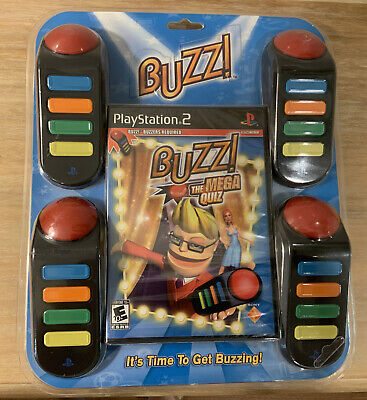  BUZZ: The Mega Quiz Bundle - PlayStation 2 : Video Games