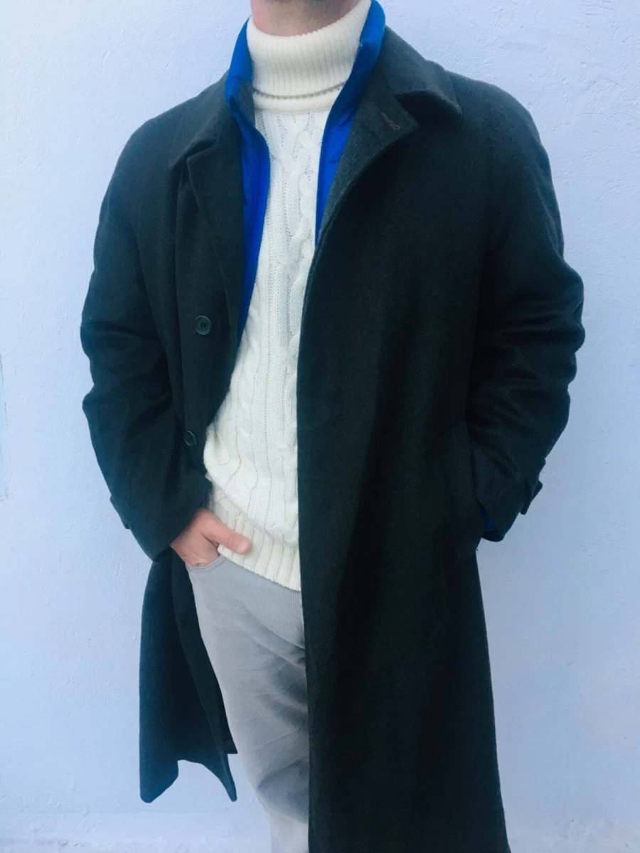 Men's cashmere blend clearance overcoat