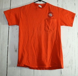 Vintage Old Dominion Freight Line Orange T Shirt Size Small 34 36 Ebay