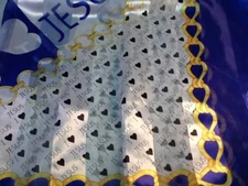 3 THREE  I ❤️ LOVE JESUS Religious Items Christian Church Scarf Scarve Scarves!