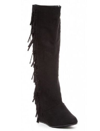 bucco Capensi Paz-Mode Fransen Keilstiefel ~ Neu im Karton - Auswahl von 3 Farben - Bild 17 von 17