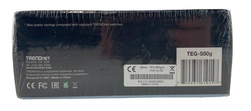 NEW - Trendnet TEG-S50G 5-Port Gigabit Ethernet Greennet Switch - Picture 5 of 5
