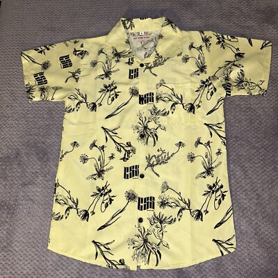 Get Some Sleep GSS 2019 Button Up Exclusive Yellow Color way Size S fearhall