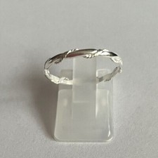 Silberring ohne Steine - 925 Silber - Mix gla...