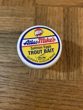 Atlas Mikes Salmon Eggs Trout Bait King Yellow Glitter
