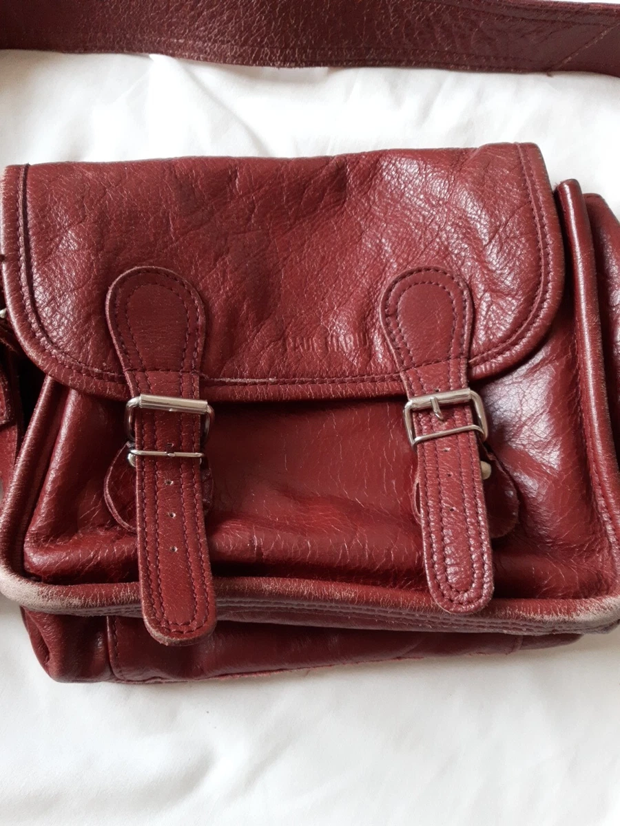 Sac En Cuir De Buffle Paul Marius - Vintage, Rétro, Fabriqué En France, Occasion (style Bohème)