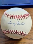 LARRY YOGI BERRA 7 SIGNED AUTOGRAPHED OAL BASEBALL! Yankees! HOF!