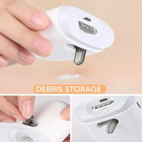 Cortaúñas Eléctrico de Seguridad Automático Recortador de Uñas Gruesas Herramienta Profesional - Imagen 4 de 20