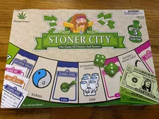 Brand New Stoner City Game of Owners & Stoners by ICUP 2005 Complete Rare Game