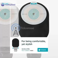 Coloplast Sensura mio 1 Piece Drainable New, Black. 10qty New In Box, 18777