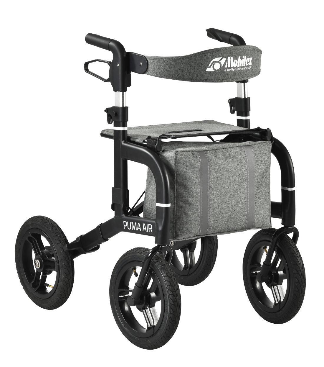 Outdoor Rollator Mobilex Puma Air Luftbereifung Leichtgewichtrollator Gelände