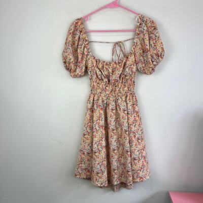 Princess Polly Lillian mini floral dress puff sleeve womens size 4 | eBay Princess Polly Lillian mini floral dress puff sleeve womens size 4 | eBay