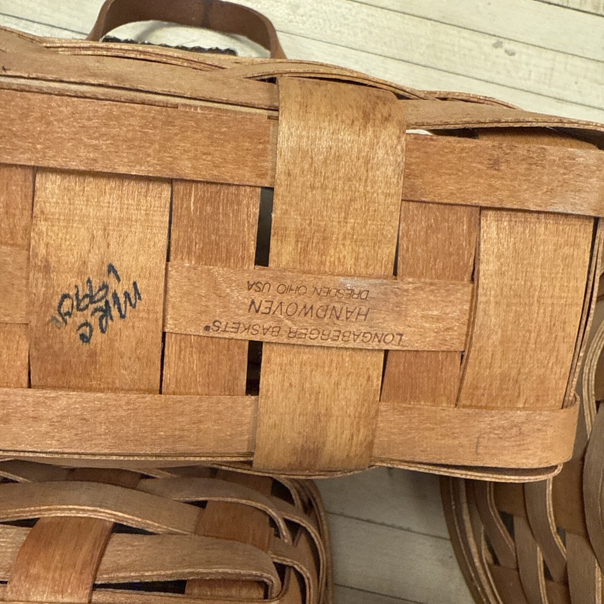 レア　Longaberger Village20thcentury LONGABERGER LOT VINTAGE BASKETS 5 RARE | eBay