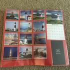 2021 LIGHTHOUSES 12-Month Wall Hanging Calendar NEW Sealed - READ — photo 2