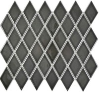 Keramikmosaik Schwarz Fliesenspiegel Dusche KüChe Bad 13-DS0301 |10 Mosaikmatten
