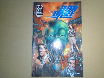DAN DARE #4 Variant Cover Garth Ennis 1st Print Virgin Comics 2007 NM