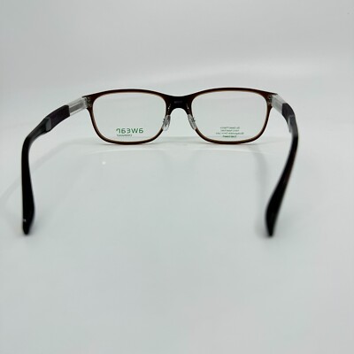 Charmant 003711 B R Awear Eyeglasses Frames Brown Recyclable  display picture 1
