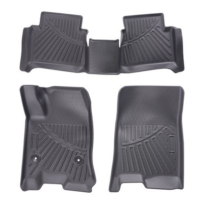 3 Pack  Front & Rear Interior Floor Mats Carpet For Chevy Colorado 2023-2024