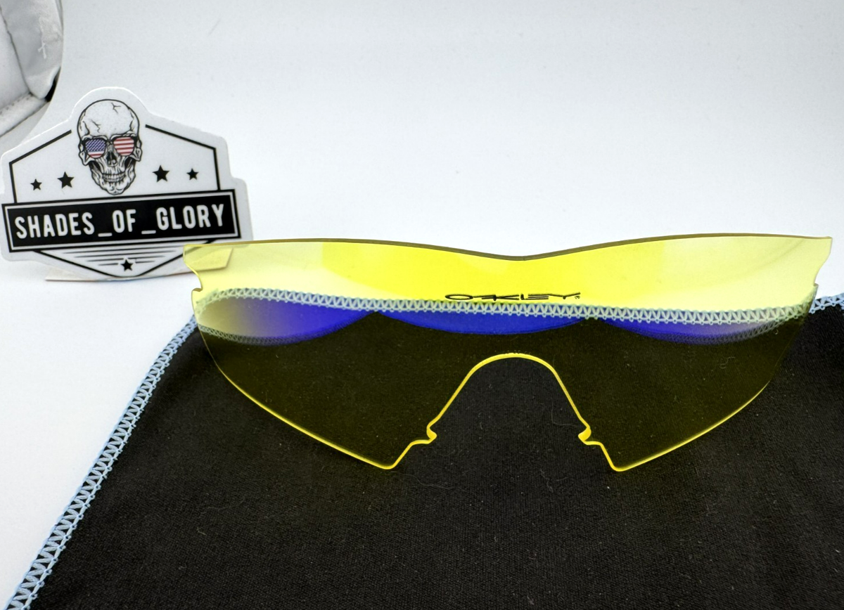 モロッコ　オールド OAKLEY M FRAME HYBRID HI YELLOW AUTHENTIC LENS SUNGLASSES VINTAGE