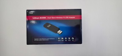 Cisco Linksys AE2500 Dual-Band Wireless-N USB Wifi Adapter Laptop