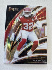 2025 Panini Select - Club Level Nick Bolton #207 White Shock Prizm /799