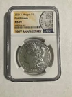 2021 S Morgan Silver Dollar - Privy Mark NGC MS70 RARE ~ Early/First Release