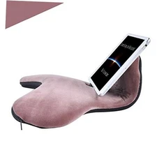 Soft Pillow for ipads, Multi-Angle Phones&Tablets Pillow Lap Style A-Brown