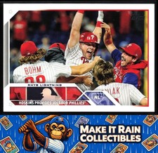 Rhys Lightning 2023 Topps Series One #248 Philadelphia Phillies Baseball