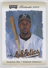 2003 Playoff Portraits Beige 170/250 Jermaine Dye #92 3q7