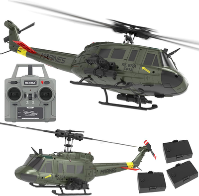 #ad 315MM UH 1 Remote Control Helicopter Aircraft for Adults Expert 6CH C032 RC Heli $210.47