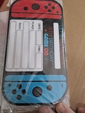 Video Game 6th Birthday Party Invitation for Boys 6 Years Old Kids Games Birt...