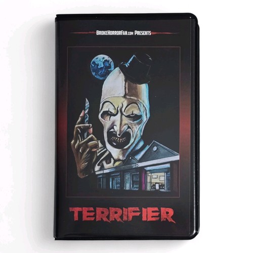 TERRIFIER VHS OFFICIAL 2019 LIMITED Variant Edition RELEASE CLAMSHELL CASE - Picture 4 of 11