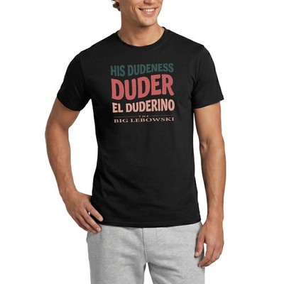 The Big Lebowski His Dudeness Duder El Duderino Männer T-Shirt