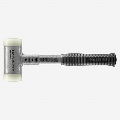 Halder Supercraft Dead Blow, Non-Rebounding Hammer with Nylon Face Inserts and S