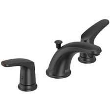  Matte Black American Standard Colony Pro 1.2 GPM Widespread Bathroom Fauce