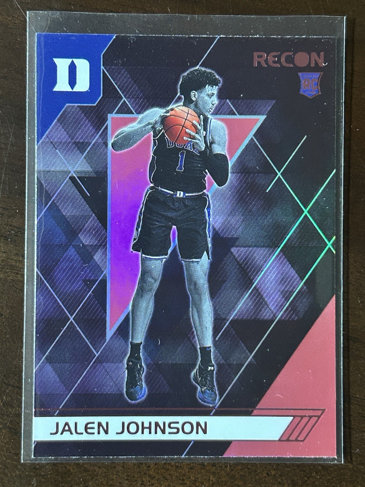 2021 Panini Chronicles Recon Draft Picks Jalen Johnson #133 RC Rookie