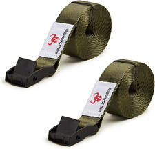 1"x6.6' Heavy Duty Trail Camera Straps Set of 2 Nylon Tree Mounting Belts