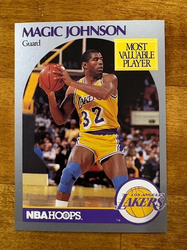 1990-91 NBA Hoops - Magic Johnson #157 for sale | eBay