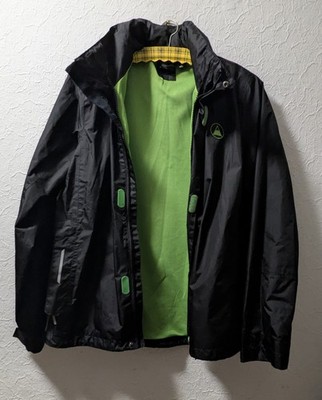Crivit Jungen 2in1 Regenjacke Mesh-gefüttert,Gr.158/164,Kapuze,Klett,RV, Neu