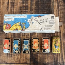 Soviet Rare Vintage Tin Toy Ambulances 1 Race Car Model Cars USSR Communism