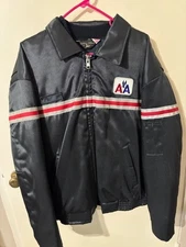 Vintage American Airlines AA Employee Jacket Mens XXL  w/Zip Out Liner- Spiewak
