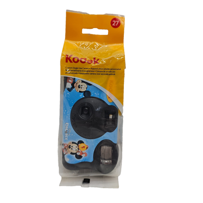 完動品　ミッキーマウス　フィルムカメラ Kodak Disney On Ice Single-Use Film Camera Mickey Mouse 27 Exp