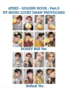 ATEEZ ホンジュン POPUP 限定 ラキドロ トレカ ポラロイド セット