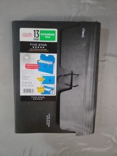 Five Star 13 Pocket Expanding File Folder New 12.5" X 9 5/8"