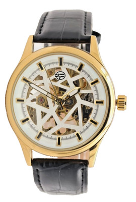 FORSINING - 44mm - HERREN - UHR - MECHANISCH - HANDAUFZUG - SKELETTUHR - LEDER